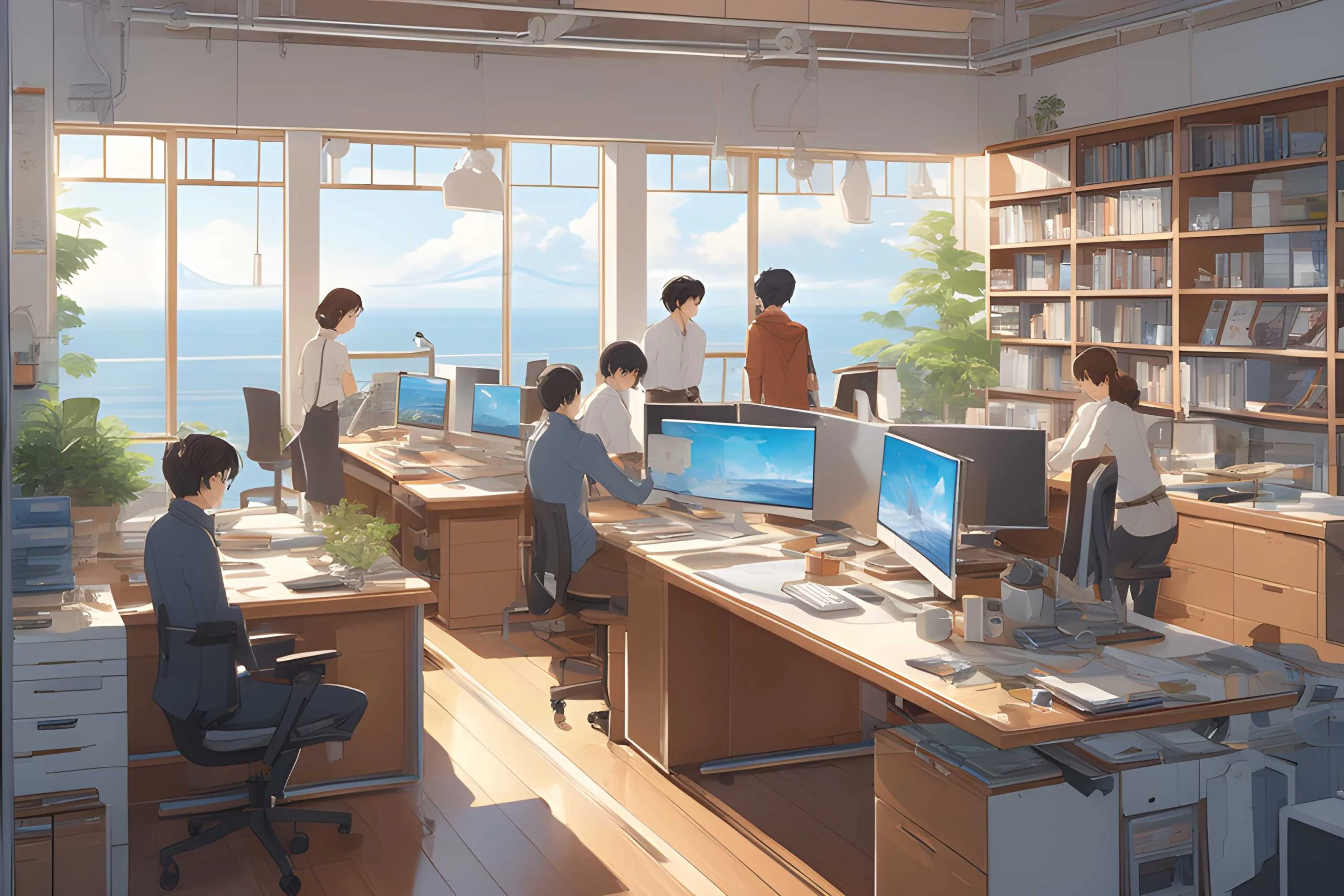 Quienes somos 7 a-graphic-designers-group-clean-business-office-with-a-computer-on-the-desk-golden-ratio-fake-det-(6)